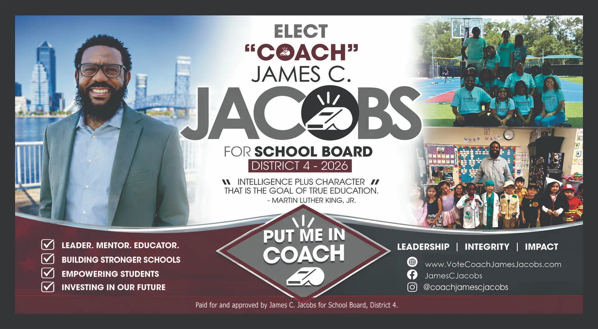Coach James Jacobs in the community, photo 81