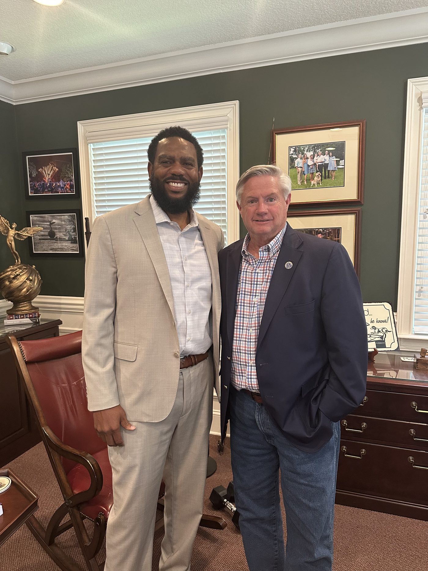 Coach James Jacobs in the community, photo 6