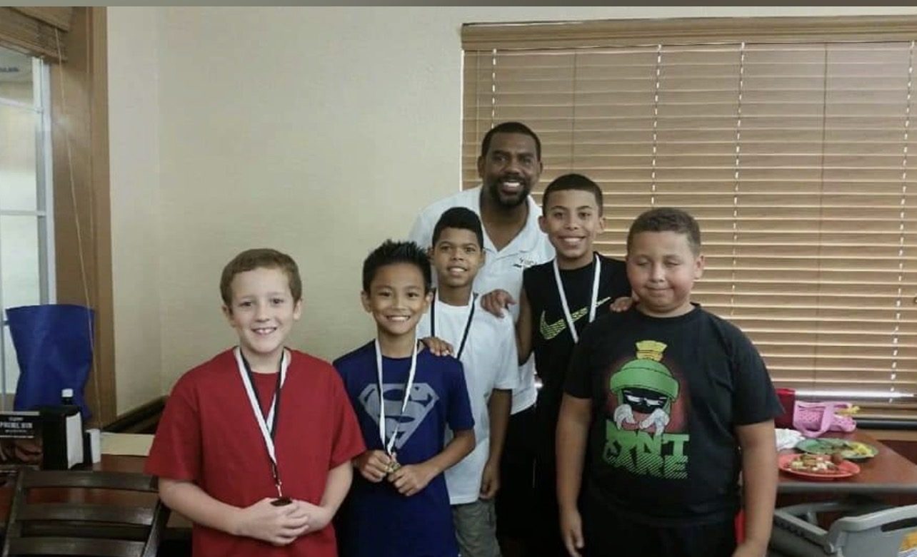 Coach James Jacobs in the community, photo 9