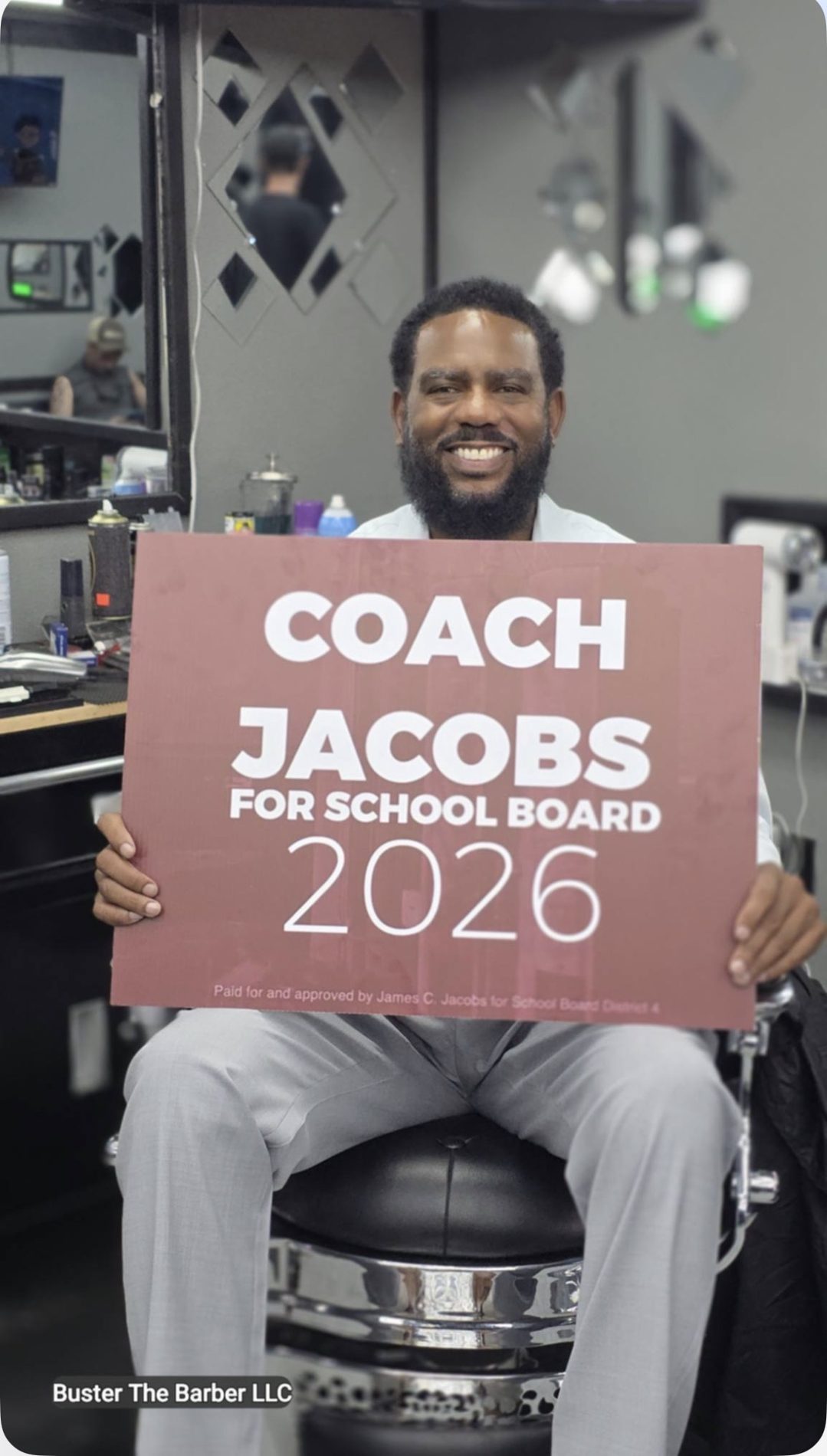 Coach James Jacobs in the community, photo 35