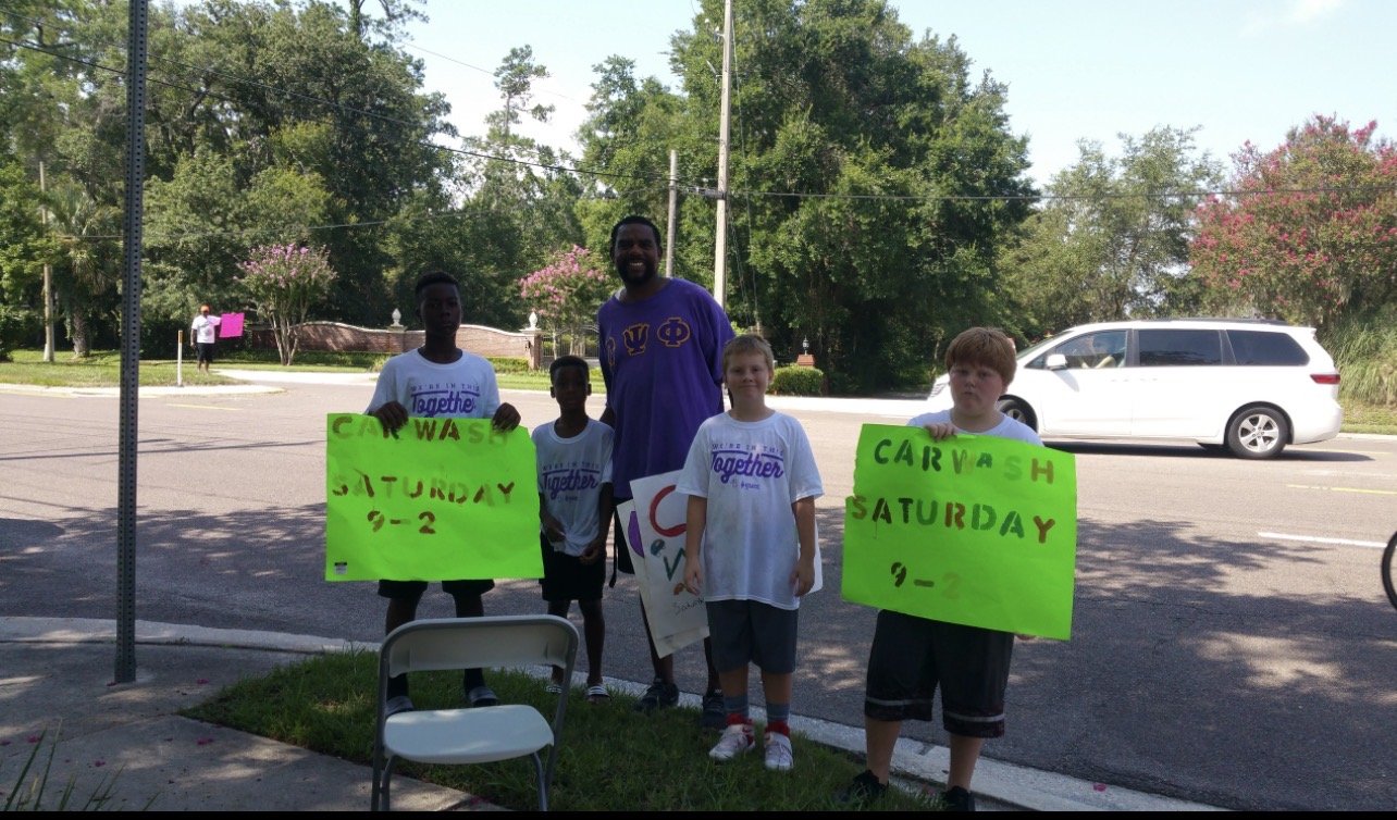 Coach James Jacobs in the community, photo 47