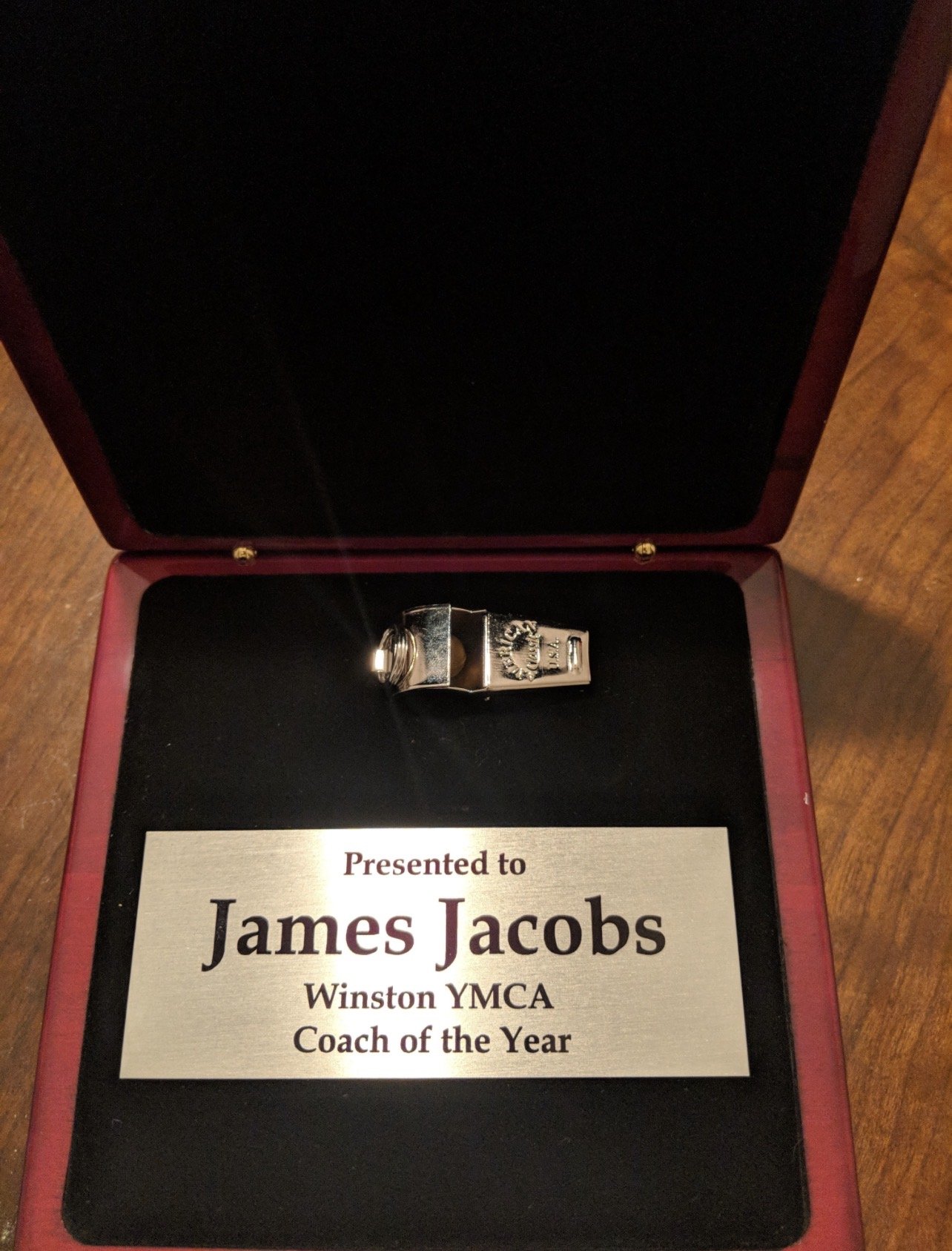 Coach James Jacobs in the community, photo 48