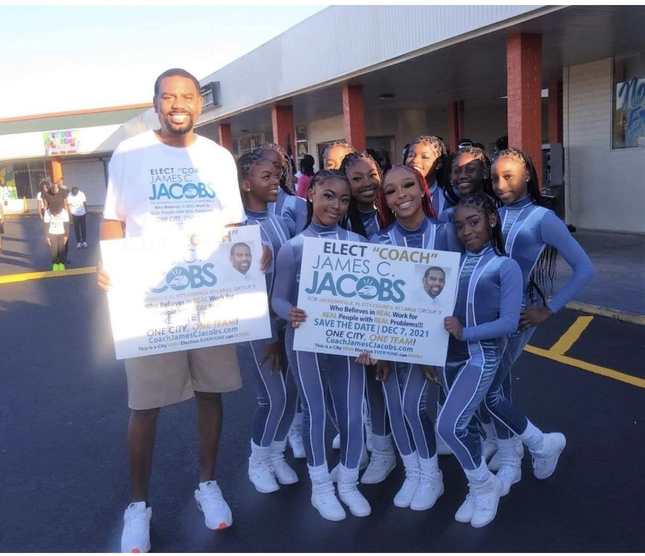 Coach James Jacobs in the community, photo 49