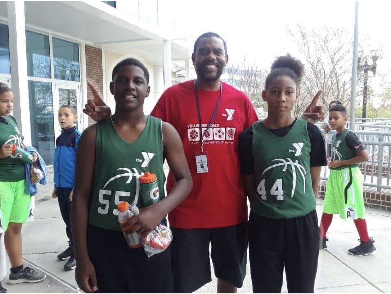 Coach James Jacobs in the community, photo 56