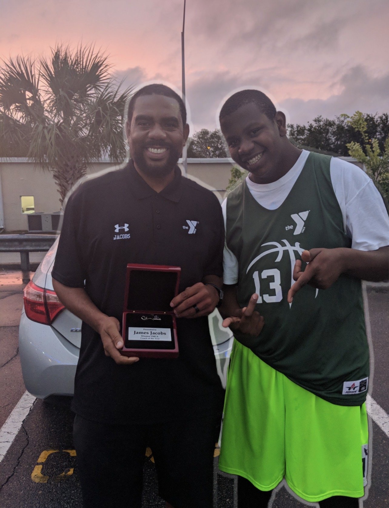 Coach James Jacobs in the community, photo 63