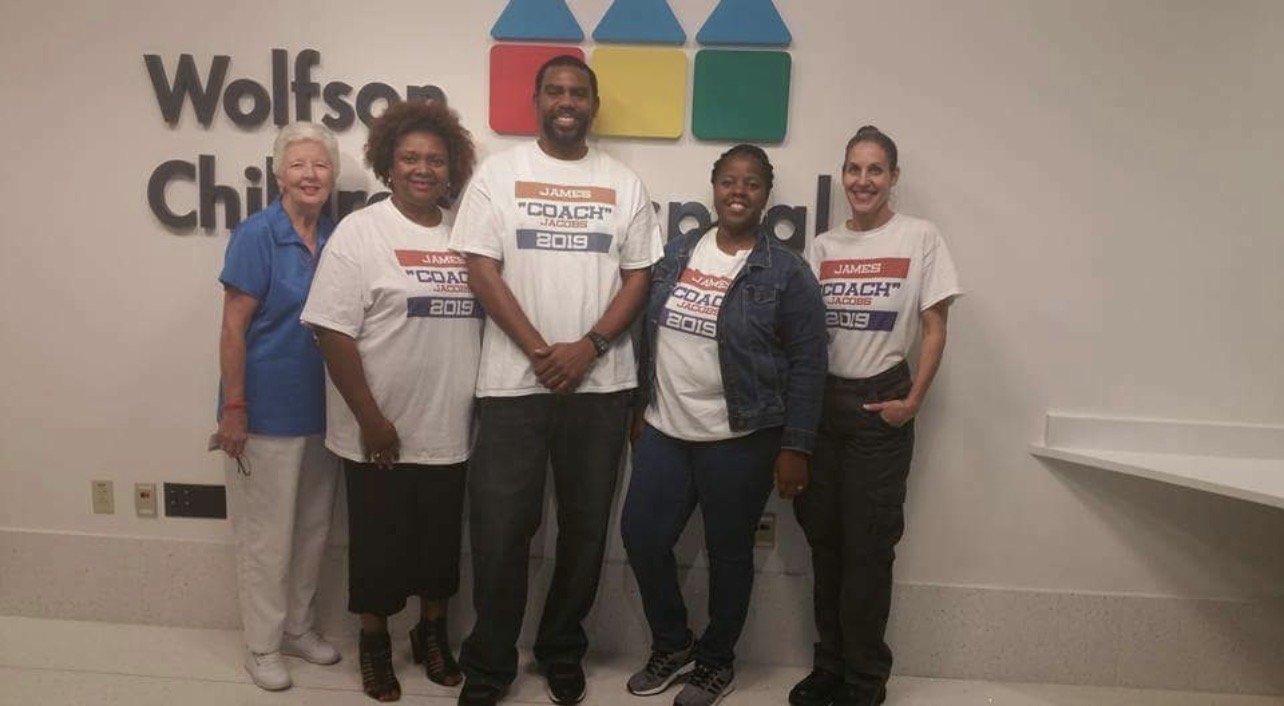 Coach James Jacobs in the community, photo 64