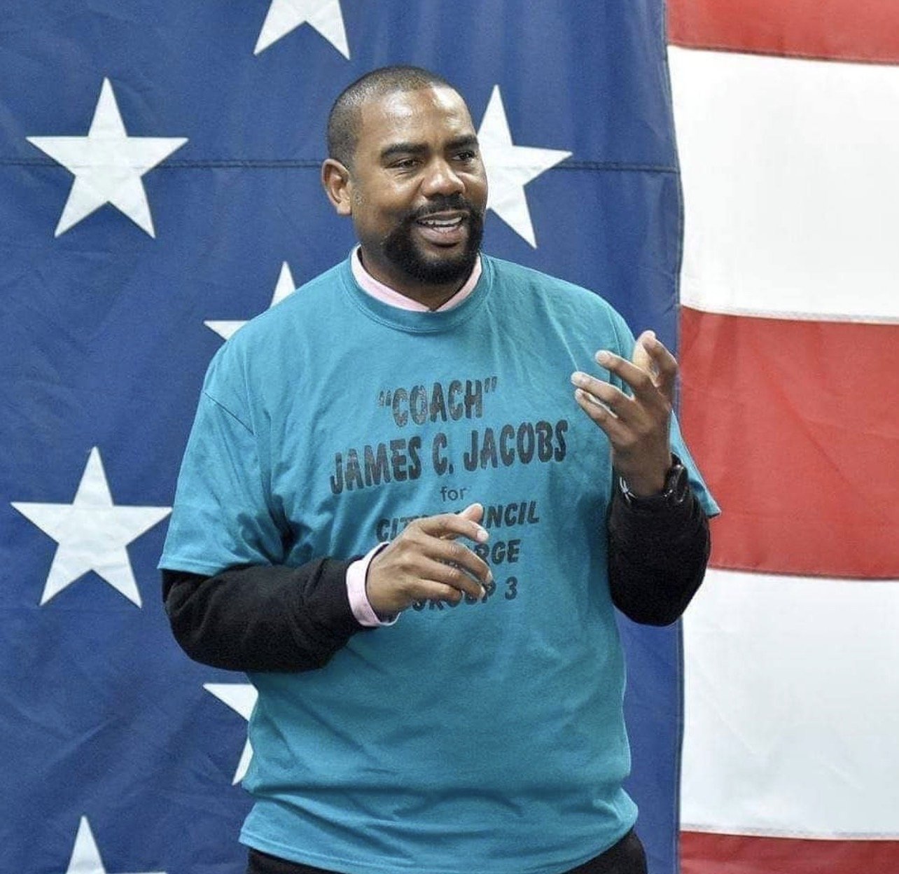 Coach James Jacobs in the community, photo 69